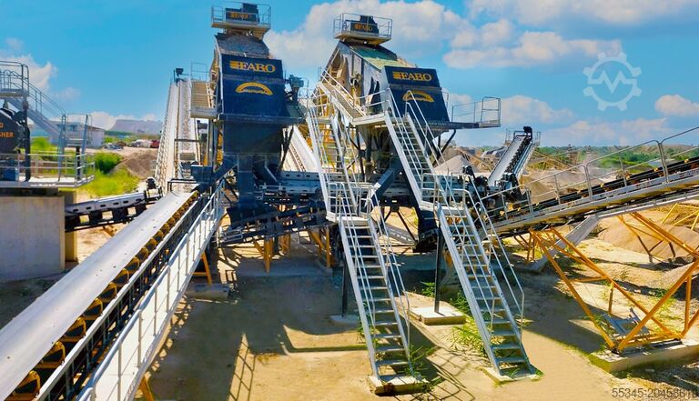 Vibrationssieb FABO Titreşimli Elek Vibrating screen TE-2260 Titreşimli Elek