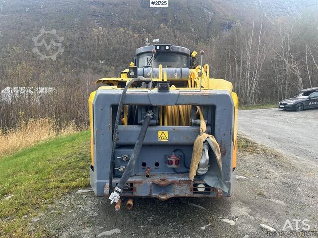 Construction equipment Atlas Copco Boomer MC2 Tunnel Boring Rig.