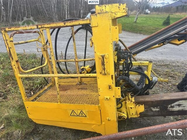 Construction equipment Atlas Copco Boomer MC2 Tunnel Boring Rig.