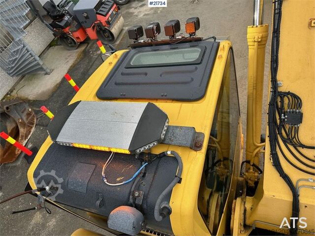 Crawler excavator Komatsu PC228USLC-8 excavator w/ 3 buckets and tiltrotator