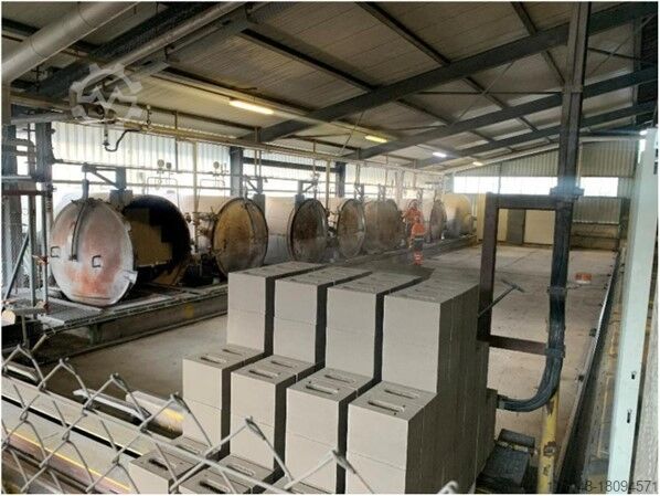 Fully automated sand-lime brick factory Atlas Krupp Scholz Reekers Fully automated sand-lime brick factory