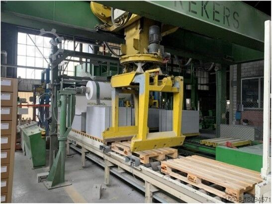 Fully automated sand-lime brick factory Atlas Krupp Scholz Reekers Fully automated sand-lime brick factory