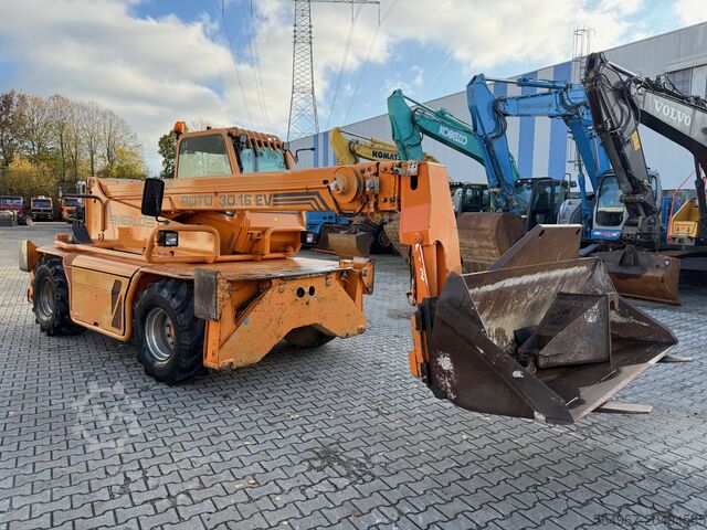 Teleskoplader Merlo Roto 30.16 EV Arbeitskorb Gabel Schaufel