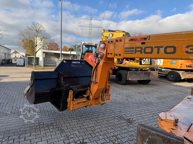 Teleskoplader Merlo Roto 30.16 EV Arbeitskorb Gabel Schaufel