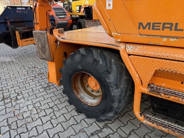 Teleskoplader Merlo Roto 30.16 EV Arbeitskorb Gabel Schaufel