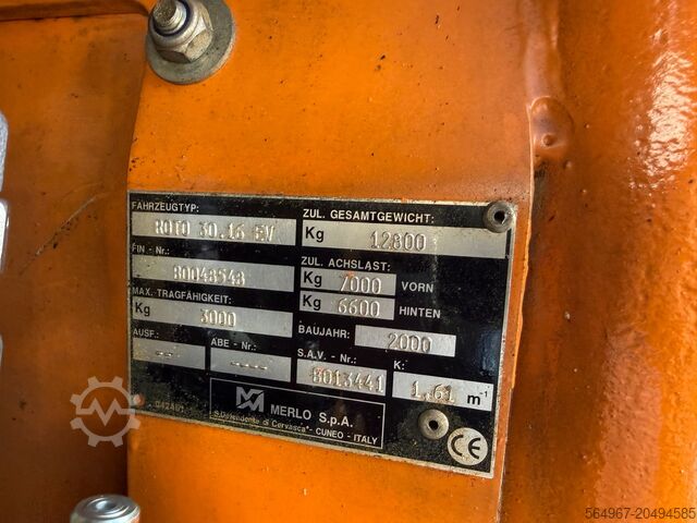 Teleskoplader Merlo Roto 30.16 EV Arbeitskorb Gabel Schaufel