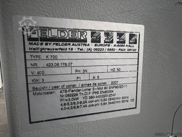 Paneelsäge Felder K700 X-roll