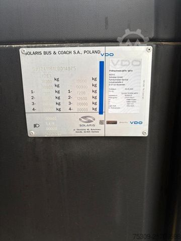 City bus SOLARIS Urbino 12-AC-Automatik-36 Sitze-Euro 6 - 2 Stück