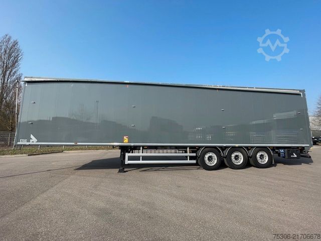 Walking floor semitrailer STAS bioSTAR 91,3 cbm