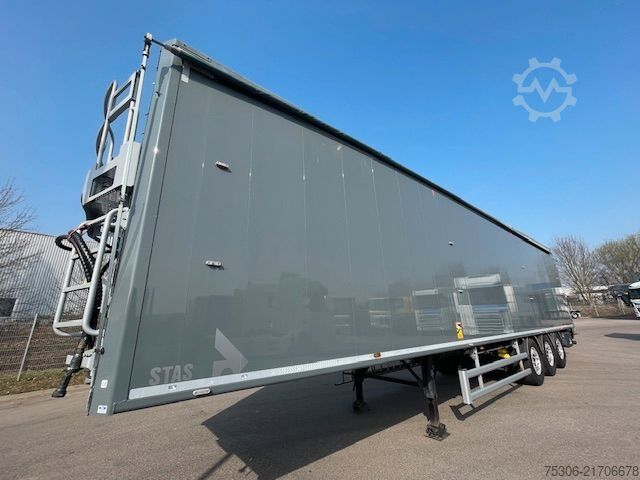 Walking floor semitrailer STAS bioSTAR 91,3 cbm