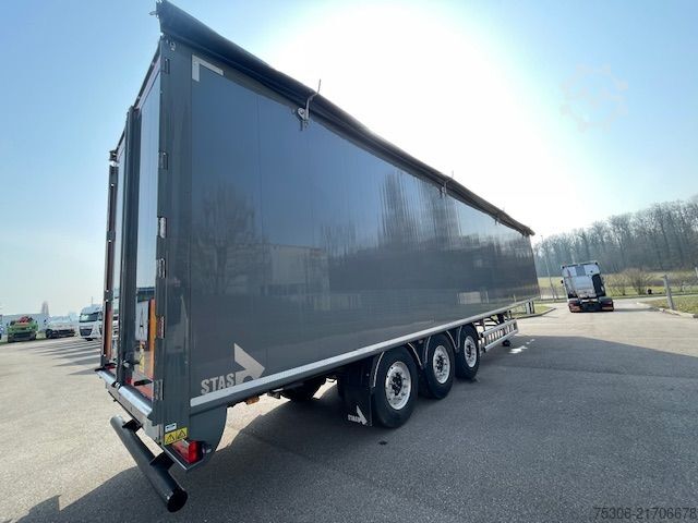 Walking floor semitrailer STAS bioSTAR 91,3 cbm