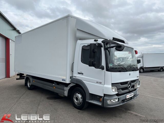Transporter mit Koffer MERCEDES-BENZ Atego 818 L*S-Kabine*SAXAS-Koffer*3 Sitzer*Klima