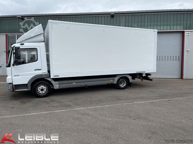 Transporter mit Koffer MERCEDES-BENZ Atego 818 L*S-Kabine*SAXAS-Koffer*3 Sitzer*Klima