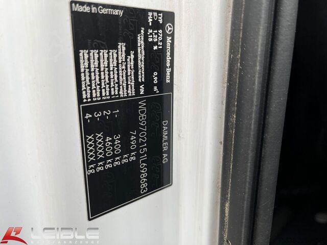 Transporter mit Koffer MERCEDES-BENZ Atego 818 L*S-Kabine*SAXAS-Koffer*3 Sitzer*Klima