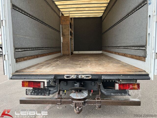 Transporter mit Koffer MERCEDES-BENZ Atego 818L*SAXAS-Koffer*S-Kabine*3 Sitzer*