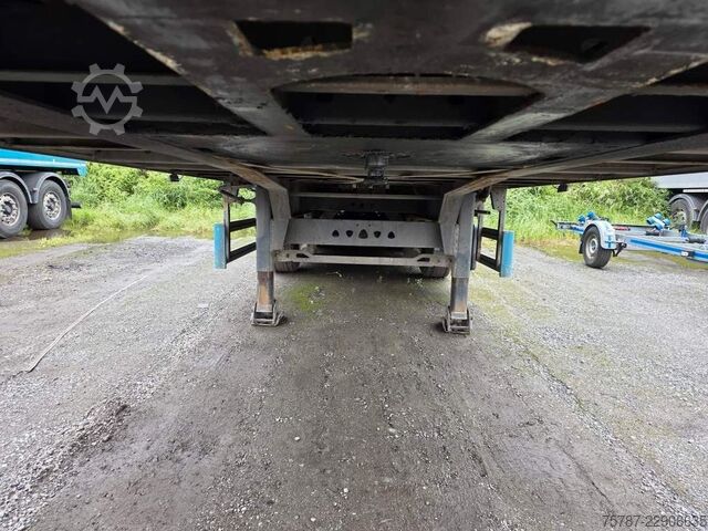 Auflieger mit Walkingfloor REISCH 65 cbm Schubboden, BPW Trommel, Kornschieber
