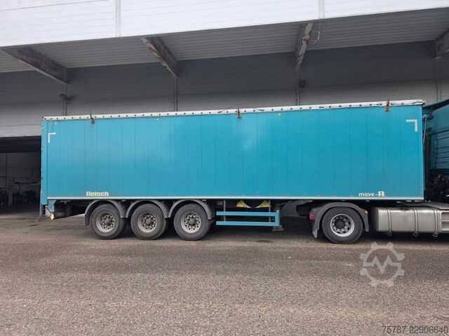 Auflieger mit Walkingfloor REISCH 65 cbm Schubboden , BPW trommel, ALCOA LM Felgen