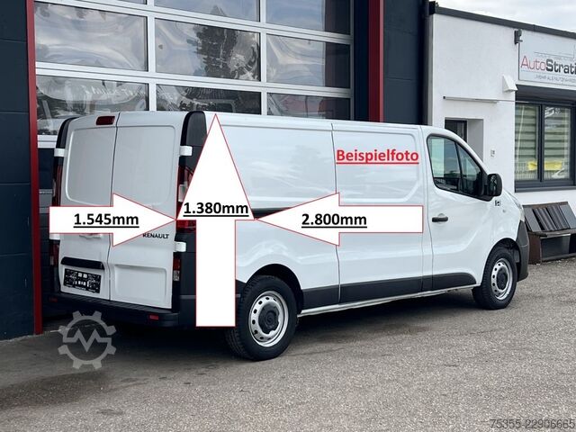Kastenwagen RENAULT Trafic L2 Klima Hecktüren 180° 3-Sitze Euro6d