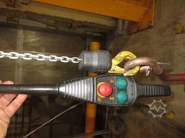 Saeulenschwenkkran Schwenkkran Kettenzug Demag Kran Drehkran Hallenkran 5m 50KG KBK 125Kg L 5m H 3,8m + Stahl Kettenzug