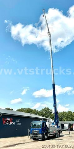 Autokran MAN TGM 26.320 BL 6x2 Böcker AK 46/6000 + JIB Kran