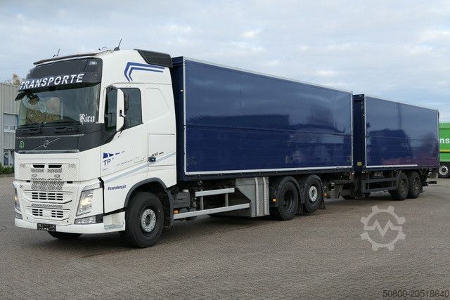 Beverage truck VOLVO FH 460 6x2, GetrÀnkezug, LBW, Böse, Lenk-Lift