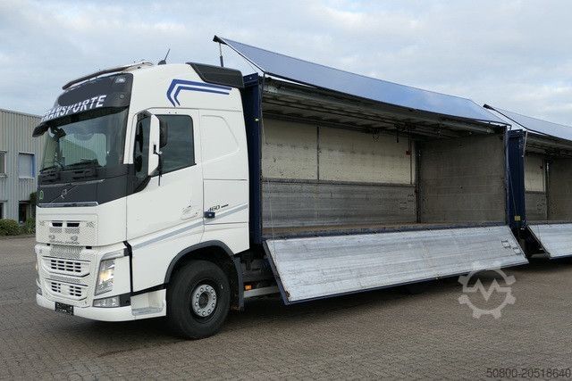 Beverage truck VOLVO FH 460 6x2, GetrÀnkezug, LBW, Böse, Lenk-Lift