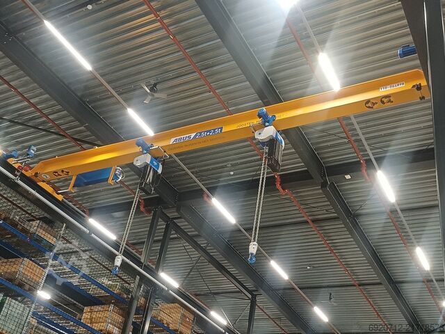 Brückenkran Abus 2 pc. Overhead crane 2x2,5 x 10.500 mm
