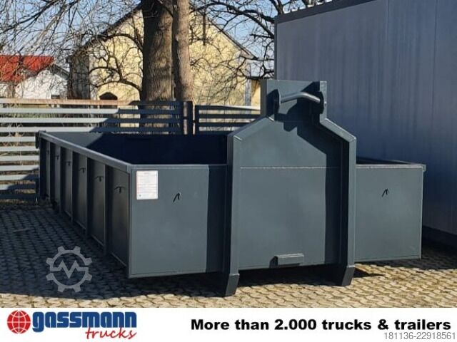 Roll-off container  Abrollcontainer mit Flügeltür, Pendelklappe ca.