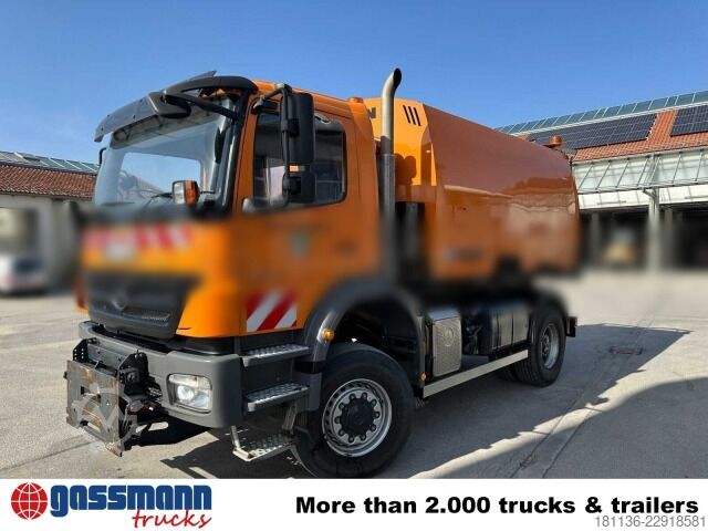 Road sweeper Mercedes-Benz Axor 1824 AK 4x4, Kehrmaschine FAUN Viajet