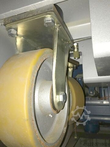 Transport trolley 3000 kg Blickle mit hydraulischer Abstützung lenkbar