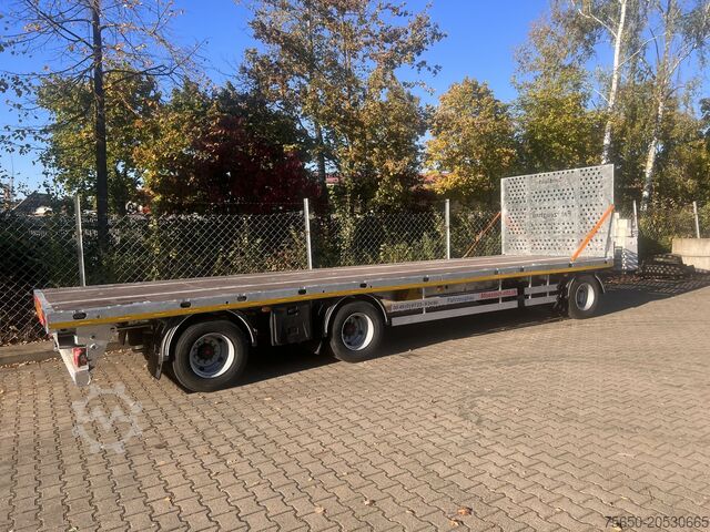 Open trailer Möslein T 3 Plato 8,6 m 3 Achs Jumbo- Plato- Anhänger 8,60 m, Mega