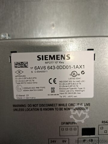 SIMATIC operator panel Siemens AV6643-0DD01-1AX1