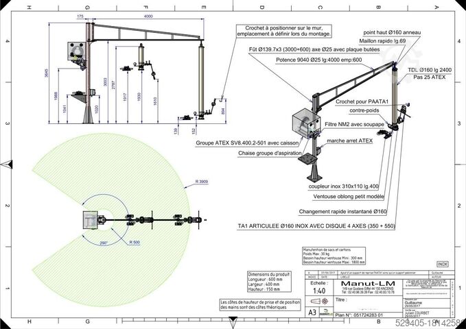 Hebebühne Manut LM MAN