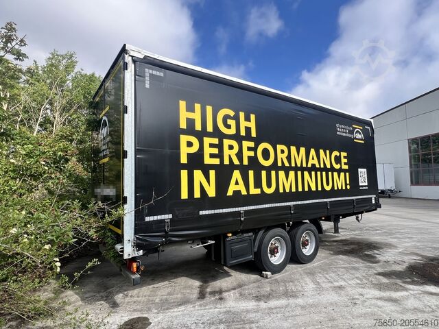 Anhänger mit Pritsche & Plane Fliegl TPS135  13,5 t Tandemplanenanhänger, neuwertig