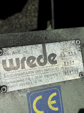 Vibratory grinding machine WREDE GL 150