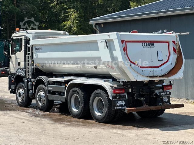 Tipper truck MAN TGS 35.430 8x6 HydroDrive Carnehl Kipper