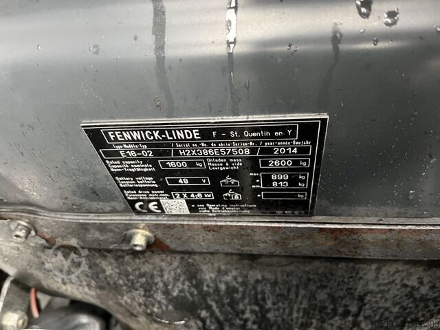 Elektro 3 Rad-Stapler Linde E14-02