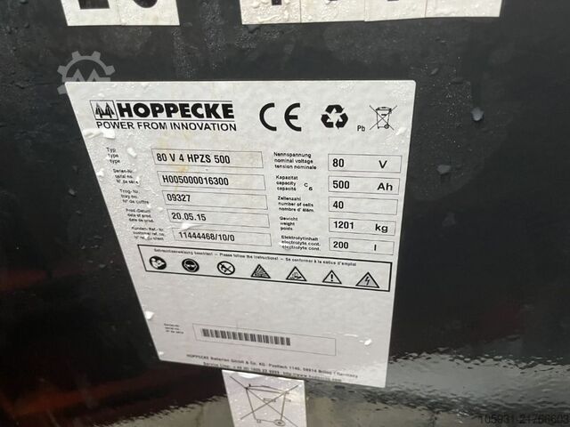 Elektro 4 Rad-Stapler Linde E25-01