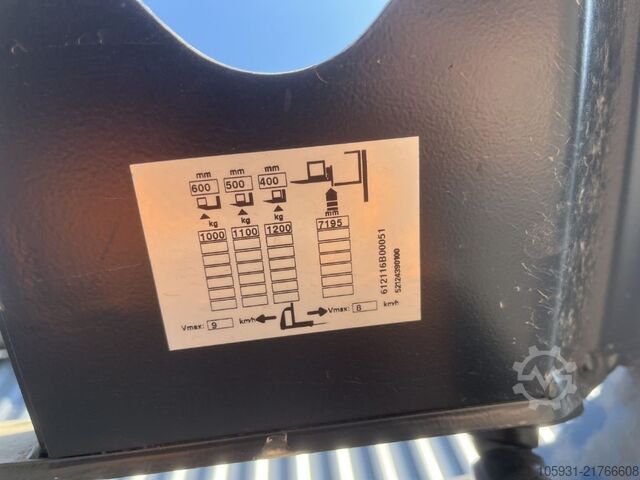 High Level Order Picker Still EK12l