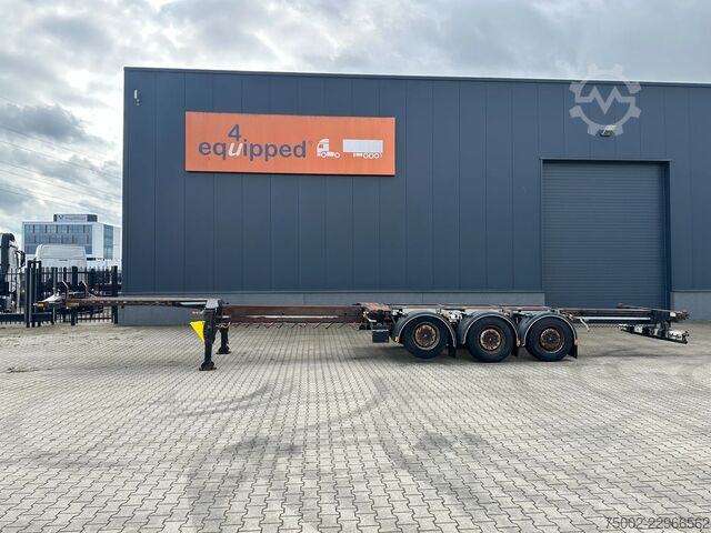 Container transportation D-TEC FLEXITRAILER TRACTION / ADR / SAF + discbrakes ...