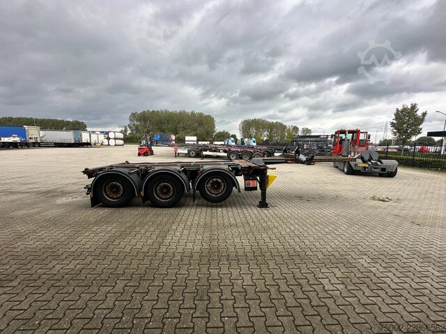 Container transportation D-TEC FLEXITRAILER TRACTION / ADR / SAF + discbrakes ...