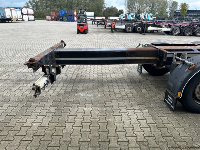 Container transportation D-TEC FLEXITRAILER TRACTION / ADR / SAF + discbrakes ...