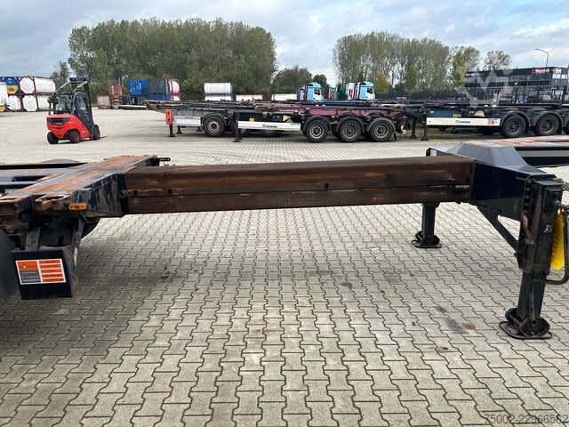 Container transportation D-TEC FLEXITRAILER TRACTION / ADR / SAF + discbrakes ...