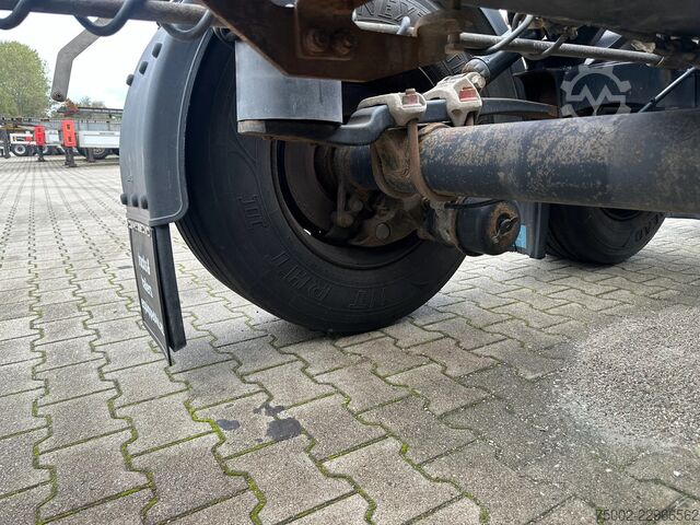 Container transportation D-TEC FLEXITRAILER TRACTION / ADR / SAF + discbrakes ...