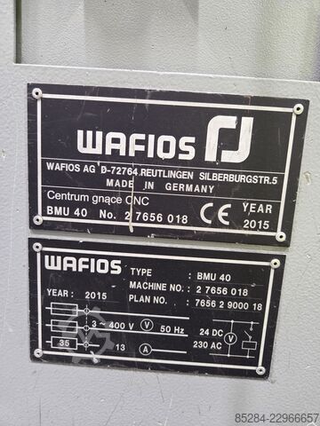 Wire 3D bending machine/prod. cell Wafios BMU40