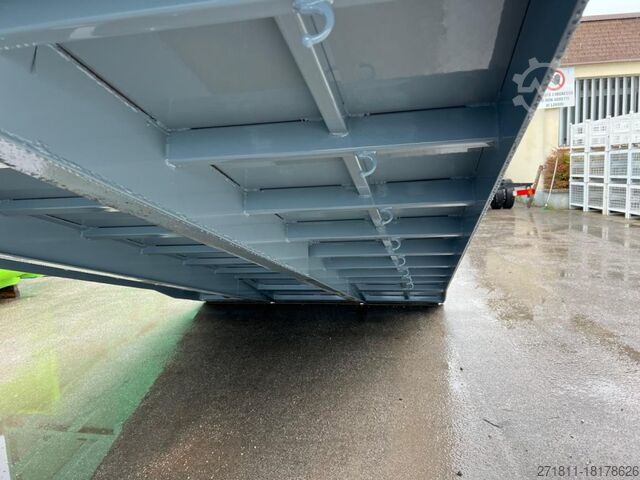 Abrollcontainer CONTAINER A PIANALE SENZA SPONDE CON CODA A ZERO P