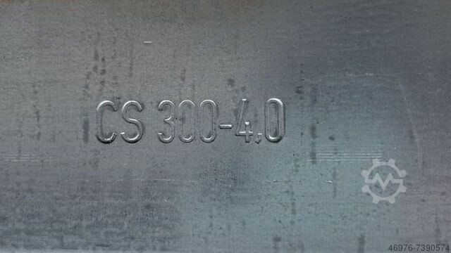 Sigma profile SSI Schäfer / 3.800 mm / CS-Sigma Profil: 300x75x15 mm