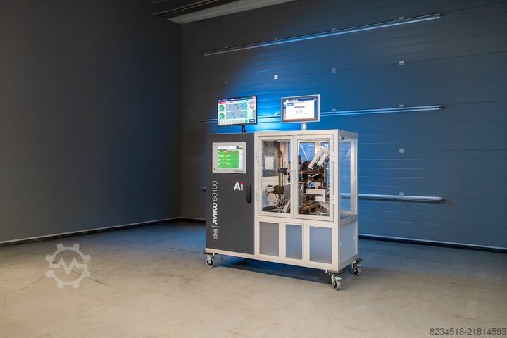 ET/ECT flaw detection on steel balls ibg NDT Technology AVIKO 60100 G3 DRY ADVANCED
