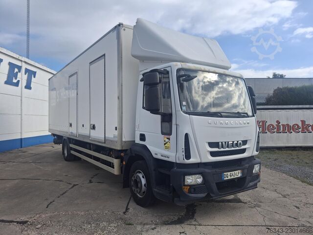 Box truck Iveco EUROCARGO ML 140E19P - E6