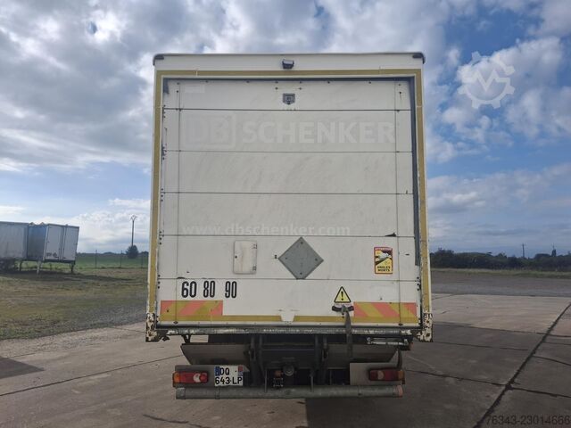 Box truck Iveco EUROCARGO ML 140E19P - E6
